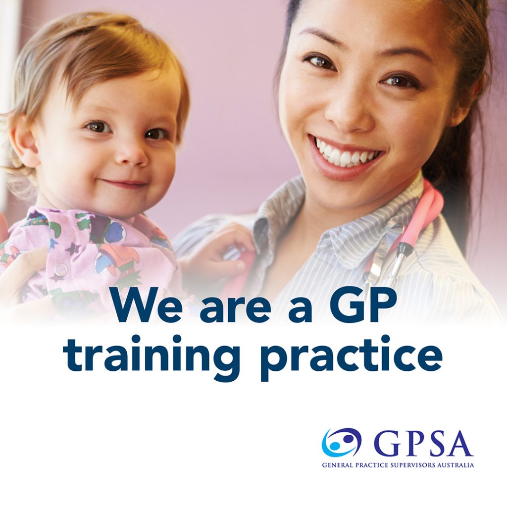 We are a GP training practice