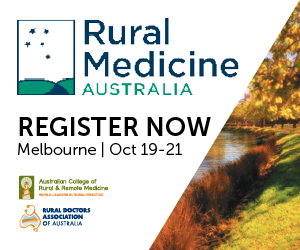 Rural Medicine Australia is coming to Melbourne 19-21 October 2017