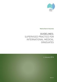 Medical Board Guidelines IMGs