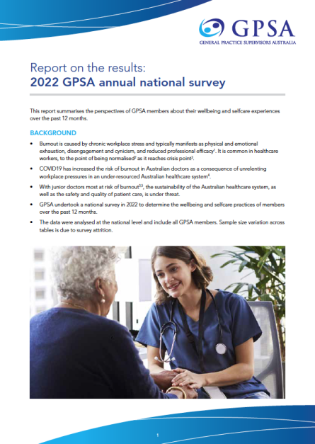 2022 GPSA Annual National Survey